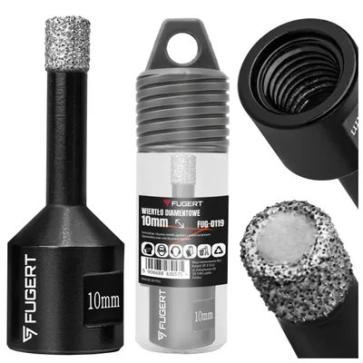 Zdjęcie produktu dla Otwornica Diamentowa Do Gresu Wiertło Diamentowe Frez Koronka M14 10Mm