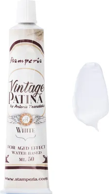 Immagine prodotto di Stamperia Vintage Patina, 50 ml White
