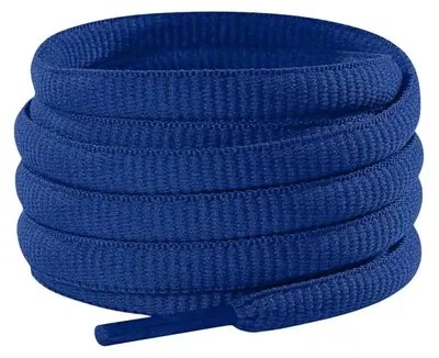 schnuersenkel laufschuhe oval blau dunkel