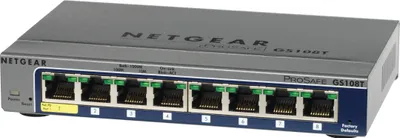 Produktbild von Netgear GS108T-200GES Switch NETGEAR  8x GE GS108T-200GES smartmanaged