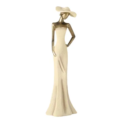 Zdjęcie produktu dla Figurka dekoracyjna kobieta, Smilla, 50 cm