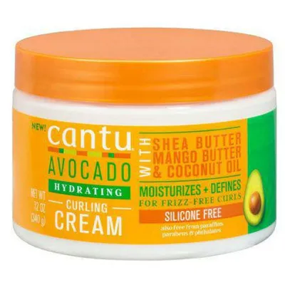 Zdjęcie produktu dla Cantu Curl Cream - 340g - Avocado & Shea Butter - Aktywator loków - bez siarczanów i silikonów