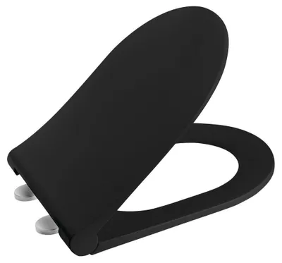 Produktbild von Sapho WC-Sitz, SLIM, Soft Close, Schwarz matt