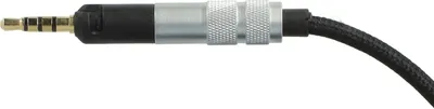 Produktbild von vhbw Audio AUX Kabel kompatibel mit Sennheiser HD598, HD599 Kopfhörer - Audiokabel 3,5mm Klinkenstecker, 150 cm Schwarz Silber