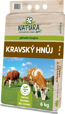 Produktbild von Kuhmist Dünger 6 kg – ohne keimfähige Unkrautsamen, universell für Grunddüngung
