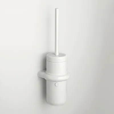 Produktbild von pba 01 WC-Bürstengarnitur 380mm  Durchmesser 80mm, aus Nylon