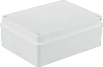 Obrázek produktu pro Instalační krabice pro povrchovou montáž Instalační skříň 190x140x70mm Krabice bílá IP65