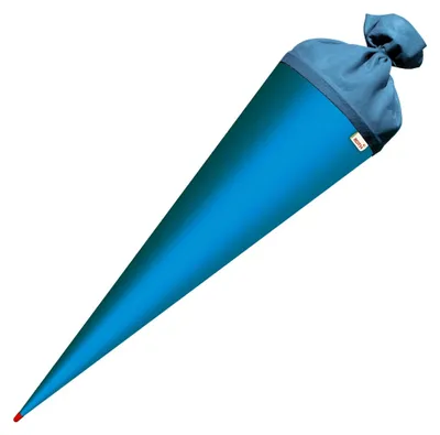Image de ROTH 667132 ROTH Bastelschultüte mit Verschluss, 700 mm, pazifikblau