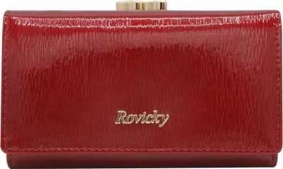 Produktbild von Rovicky Portemonnaie aus Leder für Frauen Oeoro rot One size