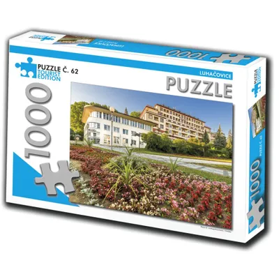 Zdjęcie produktu dla PUZZLE TOURIST nr 62 - Luhacovice 1000 sztuk