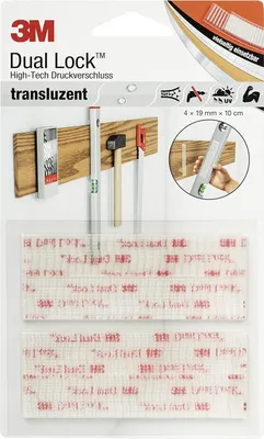 Produktbild von Dual Lock High-Tech print vers. 4 x 19 mmx10cm