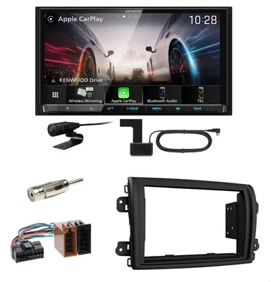 Produktbild von Kenwood DMX8021DABS Android Auto CarPlay Einbauset für Fiat Ducato ab 2022