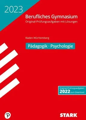 Produktbild von STARK Abiturprüfung Berufliches Gymnasium 2023 - Pädagogik/Psychologie - BaWü
