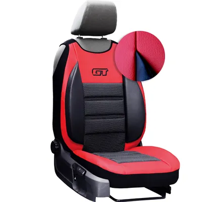 Produktbild von Autositzbezüge x1 - Autositzschoner Universalgröße - Sitzauflage Auto - Sitzbezug Auto Fahrersitz - Matte für Sitze im Auto – Rot