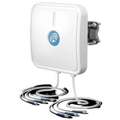 Produktbild von QuSector 9HV-65-6 Wi-Fi 6E/7 Panelantenne 6xRPTNC IP67