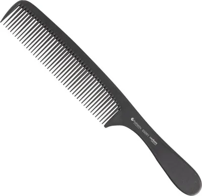 Produktbild von Carbon Advanced Kamm, Carbonfaser, hitzebeständig, antistatisch, 18,8 cm