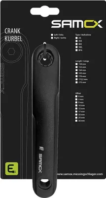 Produktbild von Samox Bosch Gen 3 Bni 5 Mm E-bike Rechte Kurbel Schwarz 170 mm Schwarz 170 mm