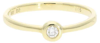 Produktbild von JuwelmaLux Ring 585/000 14 Karat Gold mit Brillant JL22-07-0047 53