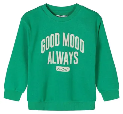 Produktbild von Minoti - Sweatshirt für Jungen, Rundhalsausschnitt, Übergroß MN210 (110) (Grün)