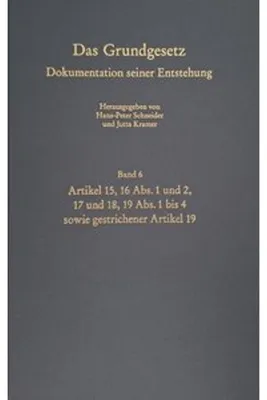 Immagine prodotto di Das Grundgesetz. Dokumentation seiner Entstehung