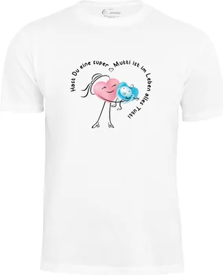 Produktbild von Cotton Prime® T-Shirt Super Mutti XL weiss
