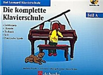 Produktbild von Hal Leonard Klavierschule - Die kompletteKlavierschule Teil A (+CD)
