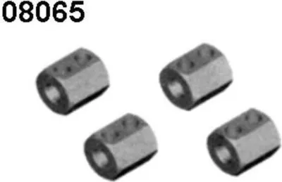 Produktbild von Amewi 08065 Radmitnehmer 4 Stück