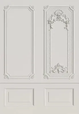 Produktbild von Casa Padrino Luxus Barock Vliestapete Grau - Barockstil Wohnzimmer Tapete mit elegantem Stuck Muster - Wanddeko im Barockstil - Barock Tapeten - Tapeten im Barockstil - Barock Wohnzimmer Deko