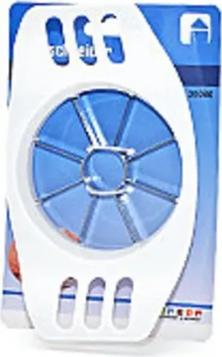 Obrázek produktu pro Kráječ na jablka 17,5*10,5*3,5 cm, bílý, nerezová ocel