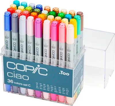 Zdjęcie produktu dla COPIC 22075363 Marker COPIC ciao, zestaw 36 sztuk C