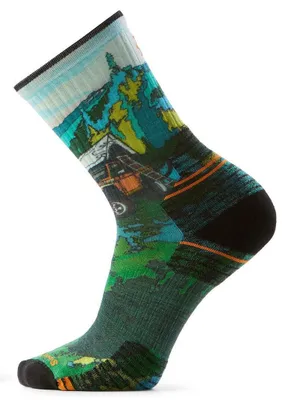 Produktbild von Smartwool Herren Targeted Cushion Crew Trail Trekker Wandersocken Winter Moss 38-41