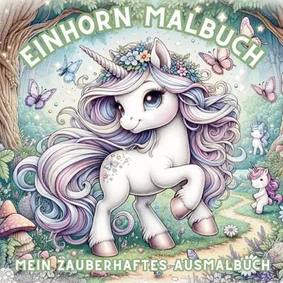 Immagine prodotto di Libro da colorare con gli unicorni - Il mio magico libro da colorare dai 4 anni in su