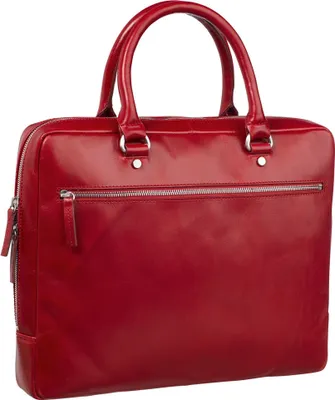 Produktbild von LEONHARD HEYDEN Leder Businesstasche mit Laptopfach Cambridge Zipped Briefcase 1 Compartment Red dunkelrot