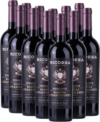 Produktbild von 12er Vorteils-Weinpaket - Barbera Appassimento DOC - Ricossa