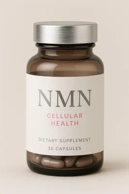 Produktbild von NMN GlowAge – Schönheits- und Jugendkomplex mit aktivem Anti-Aging-Effekt, 30 Kapseln