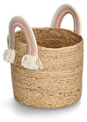 Obrázok produktu pre Zeller Present 14482, Úložný kôš, Prírodný, Voľne stojace, Chlapec / dievča, Jednofarebné, Kolo