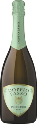 Immagine prodotto di Doppio Passo Prosecco DOC Spum vino spumante pregiato dal delicato sapore fruttato 750ml