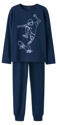Produktbild von Name IT Jungen Nkmnightset Titan Skater Noos, Titan, 122-128 EU