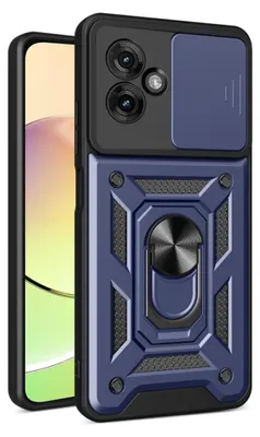 Produktbild von Techsuit Camshield Back Cover Hülle für Motorola Moto G55 - Blau