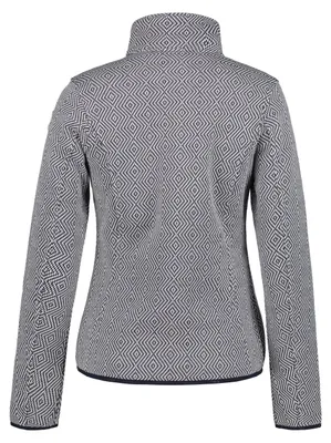 Produktbild von Icepeak Aulti Strickfleecejacke Damen , Farbe:Dunkelrot, Größe:S