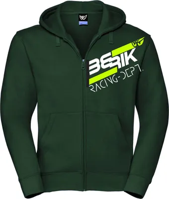 Immagine prodotto di Felpa con cappuccio Berik Racing, verde/bianco, M