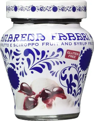 Produktbild von Fabbri Amarena Obst Und Sirup Kirschen in Siurp Amarena Fabbri 230g