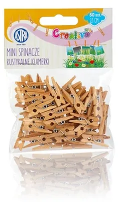 Image de Mini pinces en bois