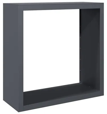Immagine prodotto di vidaXL Rastrelliera per legna da ardere antracite 100x40x100 cm in acciaio