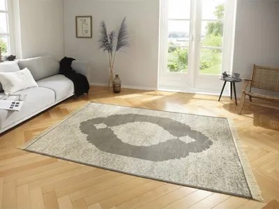 Produktbild von Nouristan Teppich 160 cm x 230 cm Aminah Hamun Braun - Beige