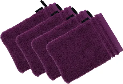 Produktbild von 4er Pack Waschhandschuh Calypso feeling von der Marke Vossen 22 x 16 cm