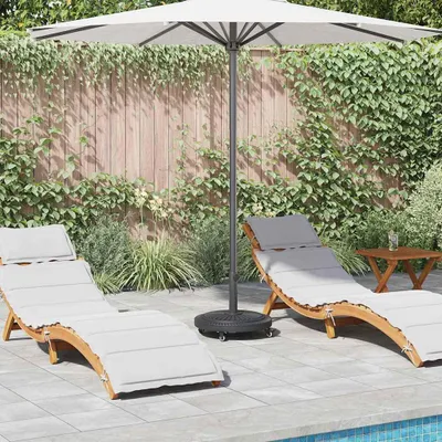 Productafbeelding van Maison Exclusive - Parasolstandaard, 15,6 kg, zwart, ijzer, rond