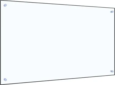 Produktbild von vidaXL Küchenrückwand Transparent 100×60 cm Hartglas