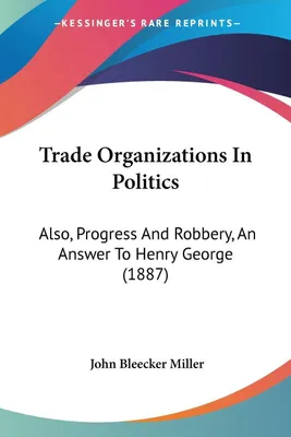 Produktbild von Trade Organizations In Politics