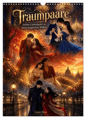 Produktbild von Traumpaare (Wandkalender 2027 DIN A3 hoch), CALVENDO Monatskalender